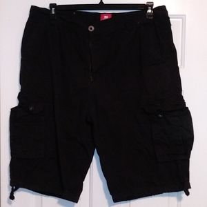 Black Cargo shorts